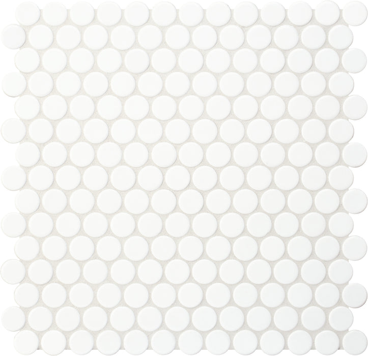 PopDotz Porcelain Tile | Sno-Drop Blend | 1" Gloss