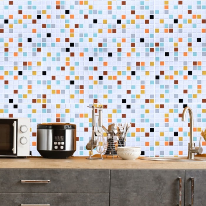 Vita Mosaic Porcelain Tile | Solstice Blend