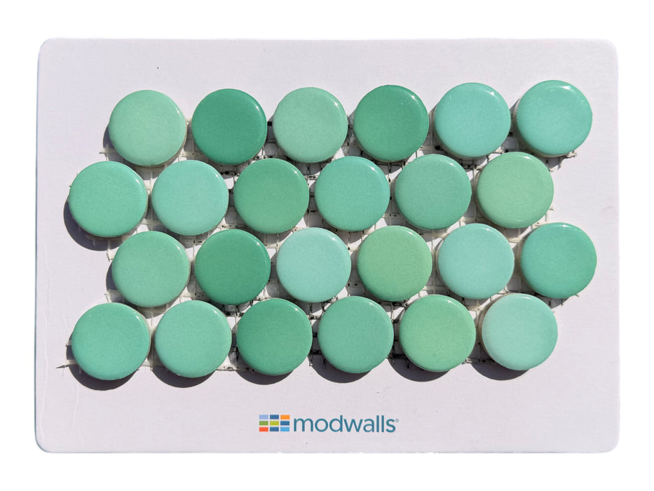 PopDotz Porcelain Tile | Spearmint Blend | 1" Gloss