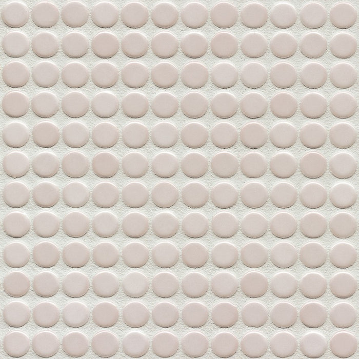 Sample of PopDotz Porcelain Tile | Tapioca Blend 1/2" Gloss