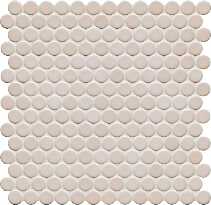 PopDotz Porcelain Tile | Tapioca Blend | 1" Gloss