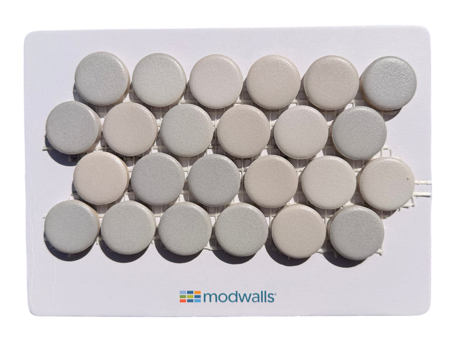 PopDotz Porcelain Tile | Truffle Blend | 1" Matte