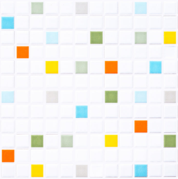 Vita Mosaic Porcelain Tile | Garden Blend