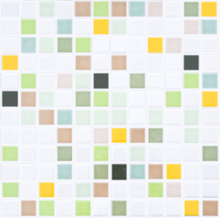 Vita Mosaic Porcelain Tile | Harvest Blend