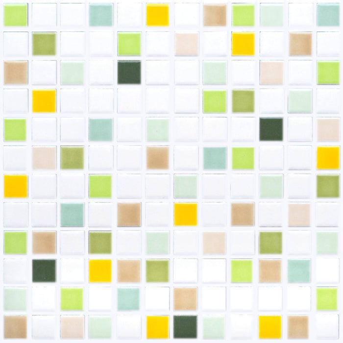 Vita Mosaic Porcelain Tile | Harvest Blend