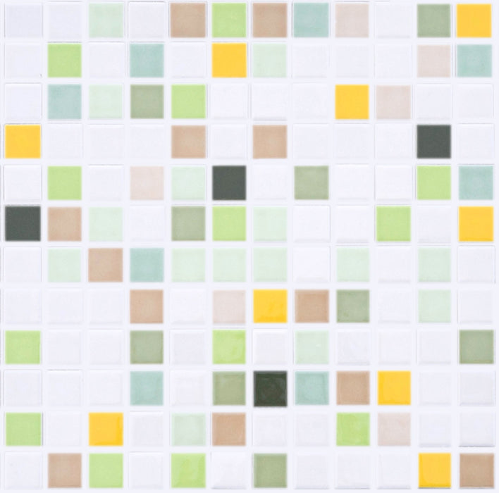 Vita Mosaic Porcelain Tile | Harvest Blend