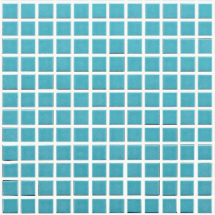 Sample of Vita Mosaic Tile | Maui Blue | Gloss