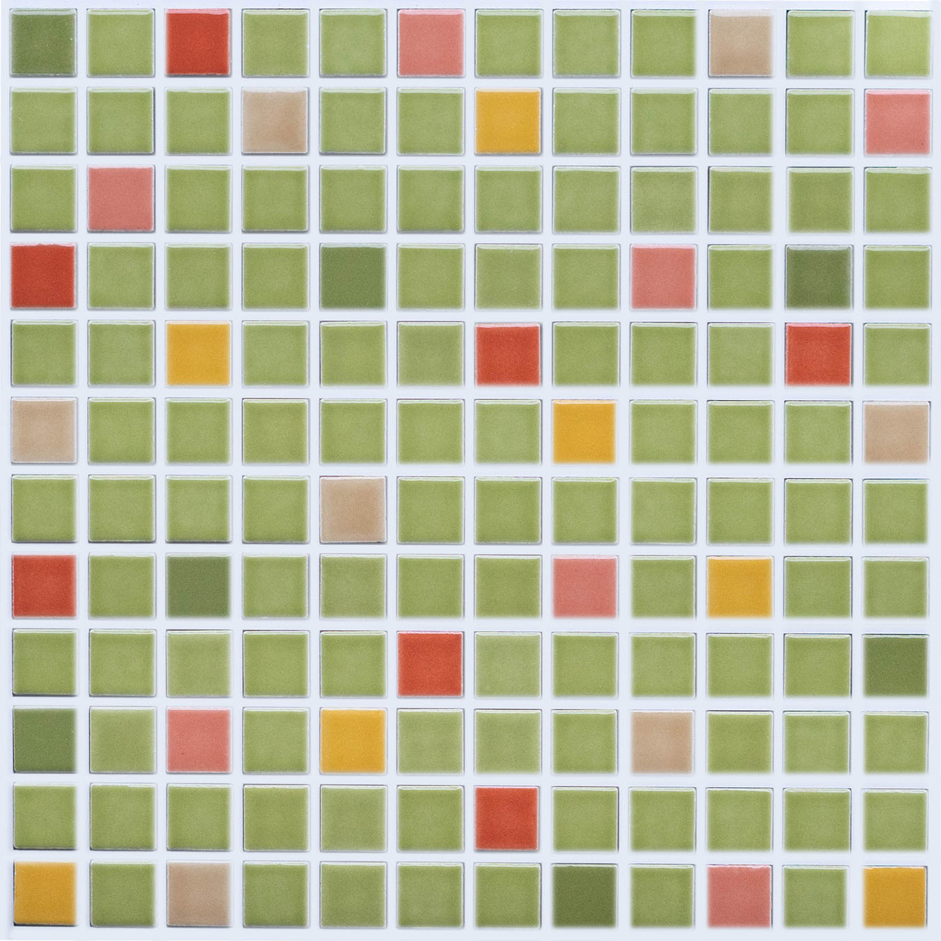 Green Vita Mosaic Porcelain Tile