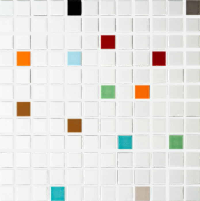 Vita Mosaic Porcelain Tile | Tango Blend | Matte
