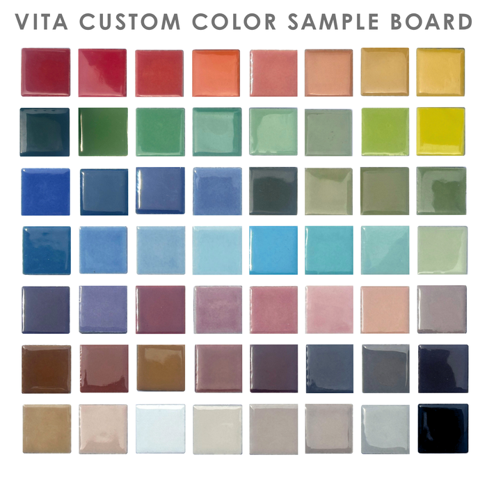 Vita Custom Color Mix Sample Board
