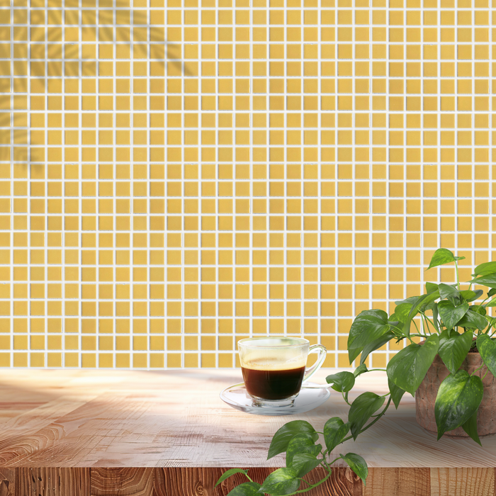 Vita Mosaic Porcelain Tile | Honey Bee