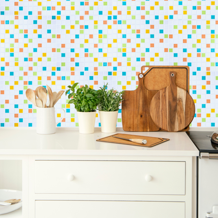 Vita Mosaic Porcelain Tile | Springtime Blend