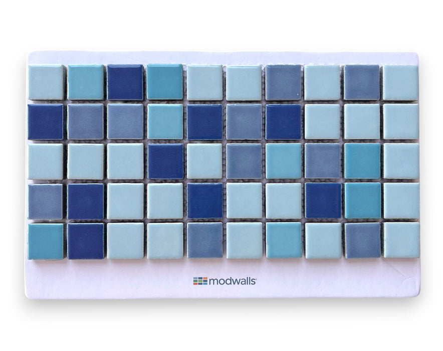 Vita Mosaic Porcelain Tile | Blue Dream Blend