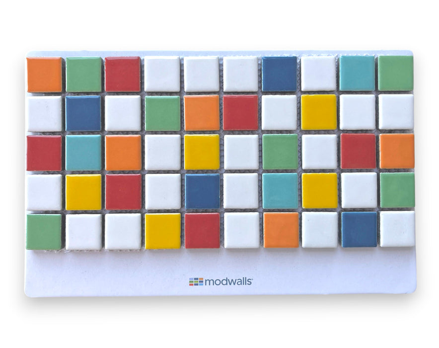 Vita Mosaic Porcelain Tile | Fruit Punch Blend