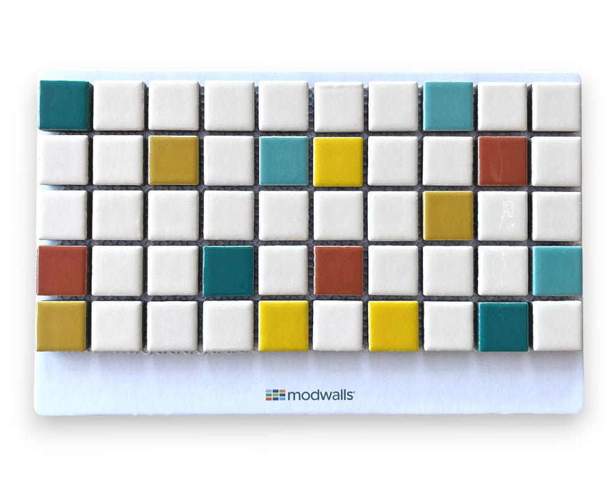 Vita Mosaic Porcelain Tile | MCM Blend