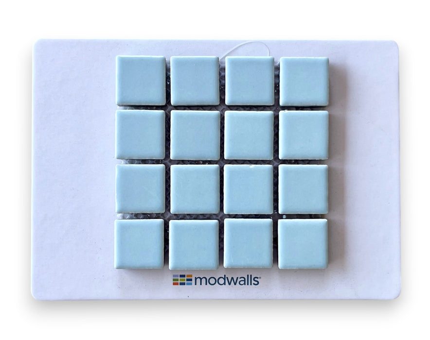 Vita Mosaic Porcelain Tile | Soft Blue