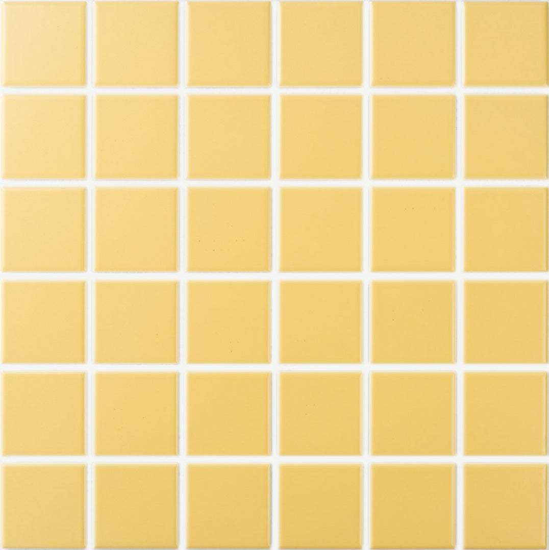 Modwalls | ColorBlock 2 Porcelain Tile | Warm Sand | Yellow