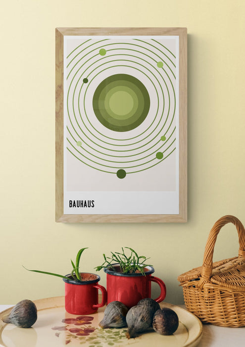 ModPrints | 11"x17" Art Print | Bauhaus Orbit