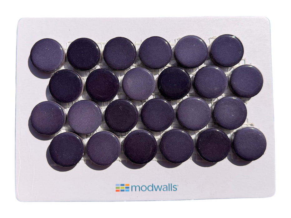 PopDotz Porcelain Tile | Grape Blend | 1" Gloss