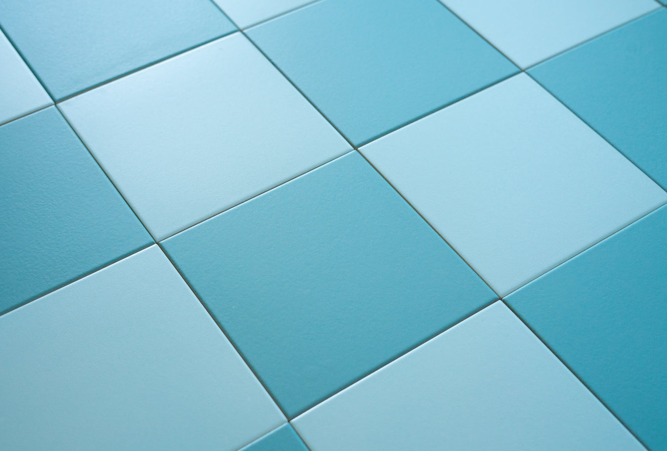 Modwalls ColorBlock Porcelain Tile | Blue | Colorful Modern & Midcentury tile for bathrooms, kitchens, backsplashes, showers, floors, pools & outdoors. 