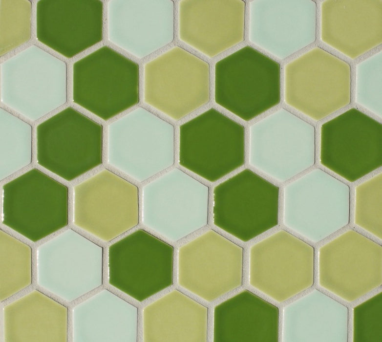 Sample of Clayhaus Mosaic Hexagon 2" Ceramic Tile