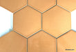 Modwalls Basis Hexagon 6" Ceramic Floor Tile | 32 Colors | Modern tile for backsplashes, kitchens, bathrooms, showers, pools, outdoor and floors