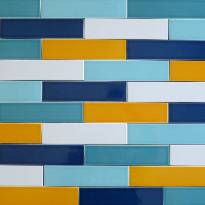 Kiln Ceramic 2x8 Tile | 105 Colors | Modern tile for backsplashes, kitchens, bathrooms and showersModwalls Kiln Handmade Ceramic Tile | 2x8 | Colorful Modern tile for backsplashes, kitchens, bathrooms, showers & feature areas. 