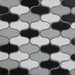 Modwalls Clayhaus Ceramic Mosaic Ogee Tile | 103 Colors | Modern tile for backsplashes, kitchens, bathrooms and showers