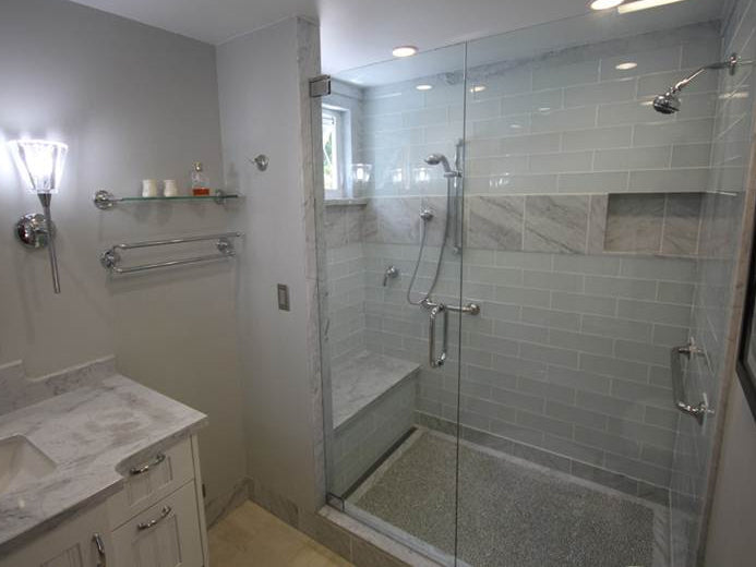 Modwalls Lush Glass Subway Tile | Cloud 4x12 | Modern tile for backsplashes, kitchens, bathrooms, showers