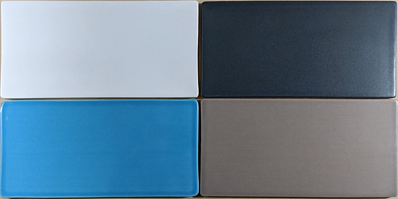 Modwalls Basis Subway 6x12 Ceramic Floor Tile | 32 Colors | Modern tile for backsplashes, kitchens, bathrooms, showers, pools, outdoor and floors