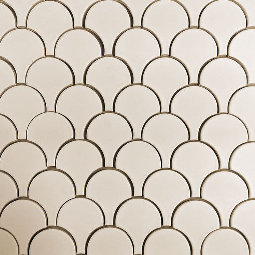 Modwalls Clayhaus Ceramic Mosaic Plume Tile | 103 Colors | Modern tile for backsplashes, kitchens, bathrooms and showers