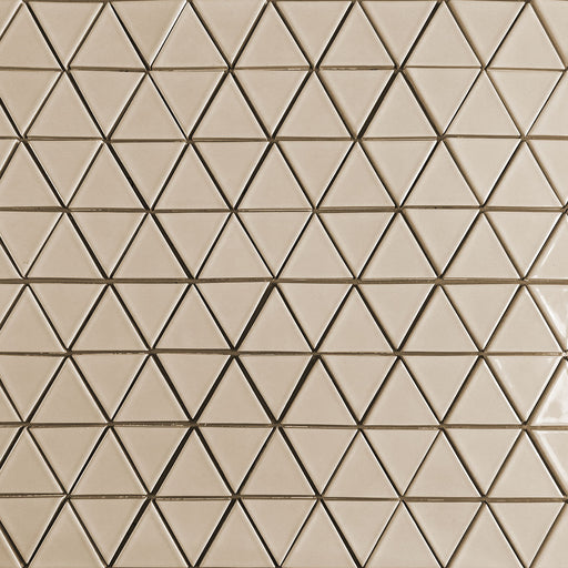 Modwalls Clayhaus Ceramic Mosaic Triangle Tile | 103 Colors | Modern tile for backsplashes, kitchens, bathrooms and showers