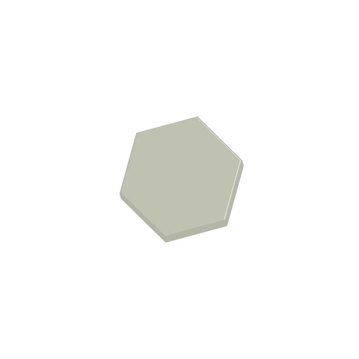Sample of Basis Shape | Hexagon 4" Ceramic Tile