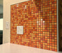 Modwalls Mediterranean Porcelain Mosaic Tile | Valencia | Colorful Modern & Midcentury tile for bathrooms, kitchens, backsplashes, showers, floors, pools & outdoors. 