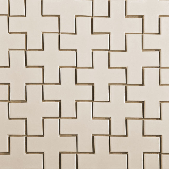 Modwalls Kiln Ceramic X-Tile Tile | 103 Colors | Modern tile for backsplashes, kitchens, bathrooms and showers