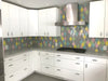 Modwalls Kiln Handmade Ceramic Tile | Diamond | Colorful Modern tile for backsplashes, kitchens, bathrooms, showers & feature areas. 