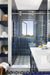 Modwalls Lush Glass Subway Tile | Midnight 3x6 | Modern tile for backsplashes, kitchens, bathrooms, showers
